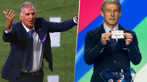 Carlos Queiroz y Jürgen Klinsmann calentaron la previa del duelo entre Irán y Estados Unidos.
