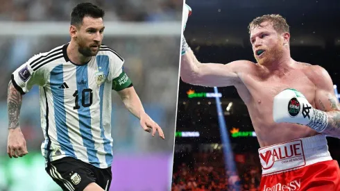 Canelo señala a Lionel Messi y lo amenaza tras pisar la camiseta de México