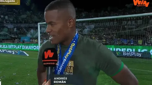 Las lindas palabras de Andrés Román tras ganar la Superliga con Nacional