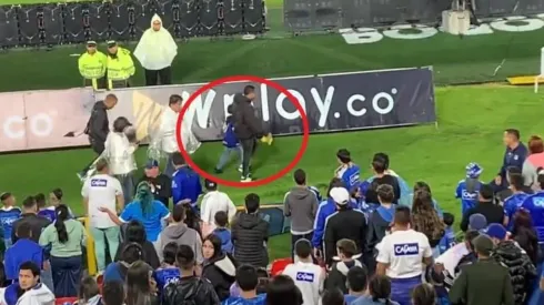 Triste maltrato de hinchas de Millonarios a un niño por insólita razón