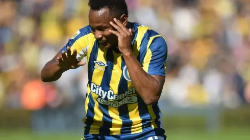 Jaminton Campaz, figura con Rosario Central en Argentina.
