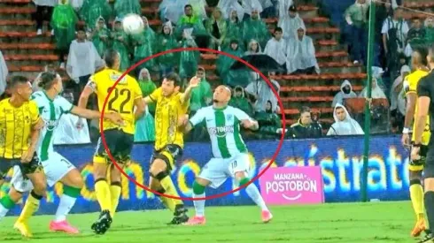 Esto dijeron los especialistas sobre si había falta o no de Jarlan en el gol de Nacional