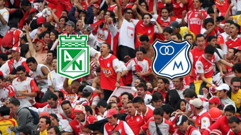 Los hinchas de Santa Fe se la juegan y eligen el campeón si la final de Liga Colombiana es Atlético Nacional vs. Millonarios.

