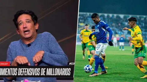 La reacción de Casale en transmisión por la eliminación de Millonarios