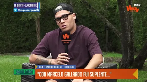 Juan Fernando Quintero también se defendió y le respondió al Asistente Técnico del Junior de Barranquilla.
