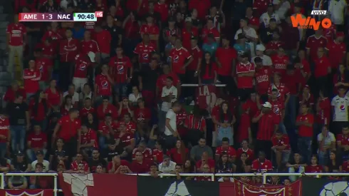 Los hinchas no aguantaron más y salieron antes de que finalizara el partido contra Nacional.
