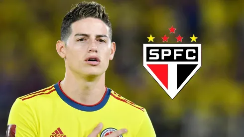 James Rodríguez esta muy cerca de ser nuevo jugador de Sao Pablo de Brasil.
