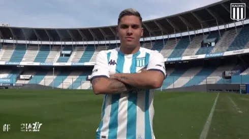 Así fue el emotivo video con el que Racing confirmó el fichaje de Juanfer Quintero