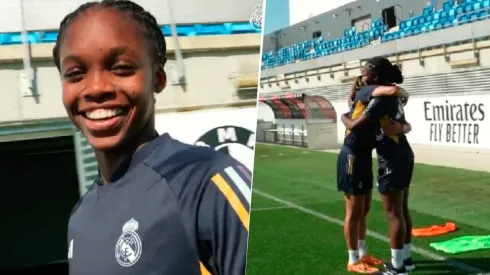 Linda Caicedo regresó a los entrenamientos con el Real Madrid y así le recibieron