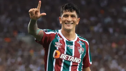 Germán Ezequiel Cano, delantero de Fluminense y goleador de la Copa Libertadores 2023.
