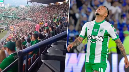 Hinchas de Atlético Nacional chiflaron a Cantera y piden el regreso de Jarlan Barrera