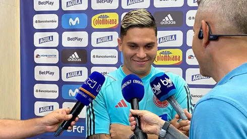 Juan Fernando Quintero regresó a Barranquilla para jugar con la Selección Colombia.
