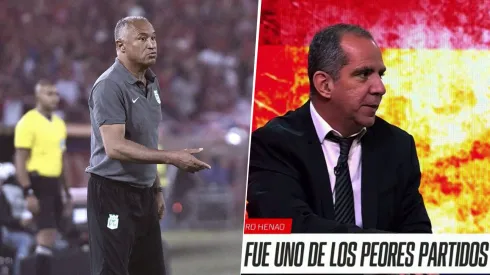 El enfrentamiento entre William Amaral y un estadígrafo / periodista hincha de Atlético Nacional tras el clásico paisa.
