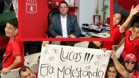 La respuesta de Tulio Gómez a una pancarta dedicada a Lucas González