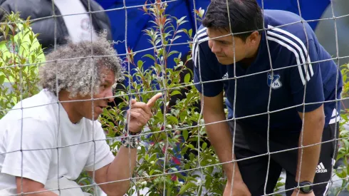 Alberto Gamero fue visto en el Torneo Nacional Sub 20 siguiendo a los canteranos de Millonarios.
