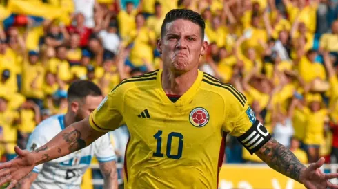 James Rodríguez está habilitado y será titular con Colombia ante Ecuador.
