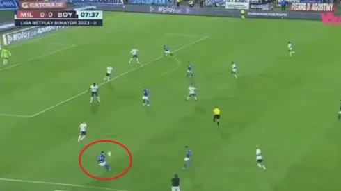 Así fue la asistencia de crack de Leo Castro para el gol de Edgar Guerra de Millonarios