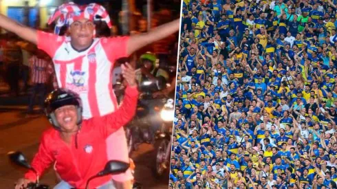 Hinchas de Boca Juniors en la final de la Copa Libertadores 2023 en el estadio Maracaná de Río de Janeiro.
