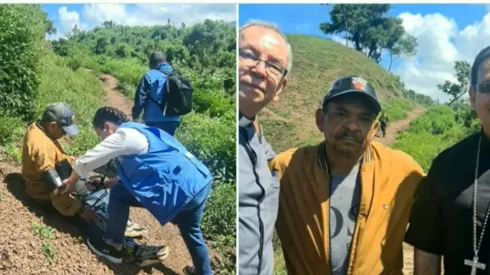 Primeras imágenes de la liberación del padre de Luis Díaz