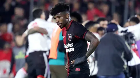 Jherson Mosquera, jugador de Newell's sancionado en Colombia por dopaje.
