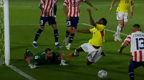 Posible penal sobre Jefferson Lerma
