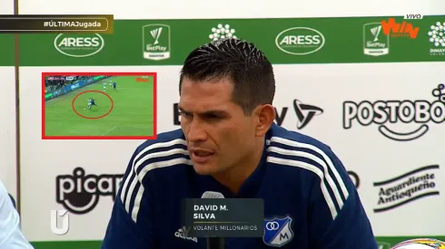 Mackalister Silva y su opinión sobre la jugada de gol invalidada a Millonarios