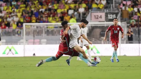 Selección Colombia en partido amistoso ante Venezuela.
