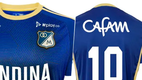 Este sería el diseño de la camiseta de Millonarios para 2024.
