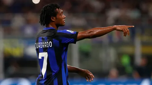 Juan Guillermo Cuadrado tendrá varios meses de baja con el Inter por lesión.
