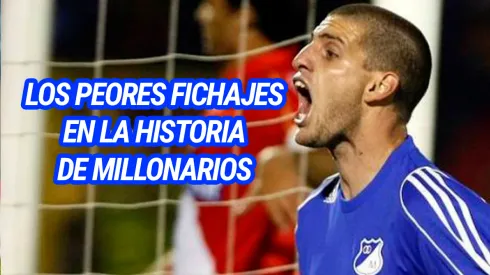 Una IA eligió a las peores contrataciones en la historia de Millonarios.
