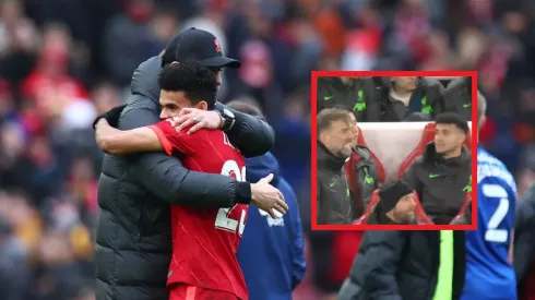 Luis Díaz y sus compañeros no aguantaron la risa ante curiosa reacción de Klopp