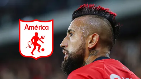 Arturo Vidal podría llegar al fútbol colombiano en 2024.
