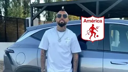 La foto que subió Arturo Vidal que ilusiona a los hinchas de América