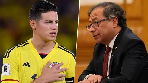 James Rodríguez y Gustavo Petro.
