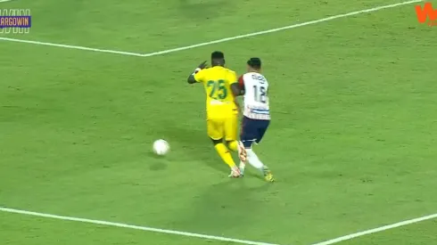 Video: así fue el penalti que no le pitaron al Bucaramanga contra el Junior