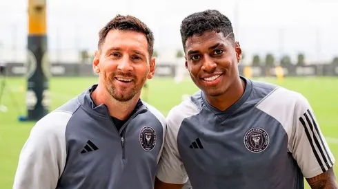 Emerson Rodríguez compartió con Lionel Messi en el Inter MIami de la MLS.
