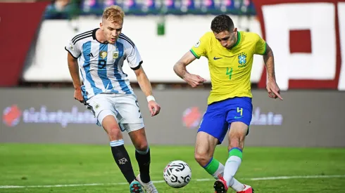 Brasil vs. Argentina en el Preolímpico Sudamericano Sub-23
