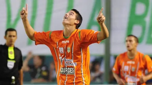 James Rodríguez con Banfield. Foto: Getty Images.
