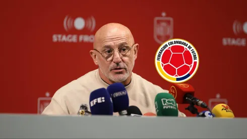 Luis de la Fuente, técnico de la Selección de España, en rueda de prensa.
