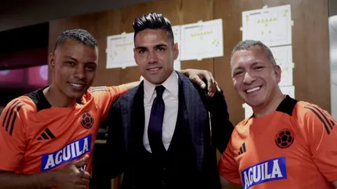 Falcao García con la Selección Colombia.
