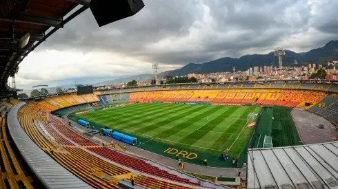 Estadio El Campín de Bogotá, donde juegan Millonarios y Santa Fe.
