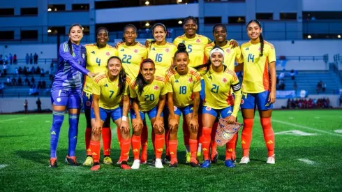 Selección Colombia Femenina vs. Guatemala. Foto: FCF.
