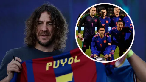 Carles Puyol visitó Colombia por segunda vez en el Tour del Trofeo de la Champions League.
