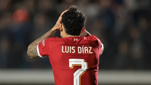 Luis Díaz, jugador del Liverpool de Inglaterra.
