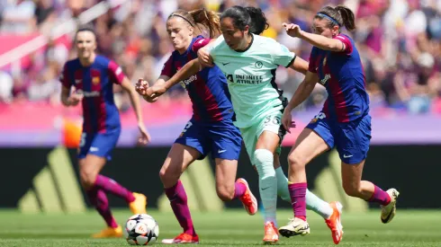 Mayra Ramírez se jugó un auténtico partidazo en España contra el Barcelona, en las semis de Champions.

