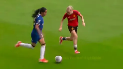 La gran jugada de Mayra Ramírez en el tercer gol del Chelsea al Manchester United.
