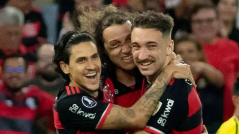Pedro, David Luiz y Léo Ortiz.
