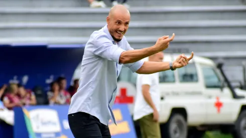 David González, técnico del Deportes Tolima en la fecha 8 ante Atlético Bucaramanga por la Liga BetPlay DIMAYOR I 2024.
