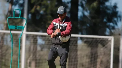 Lucas González, técnico colombiano.
