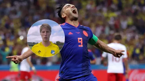 Falcao García en Rusia 2018.
